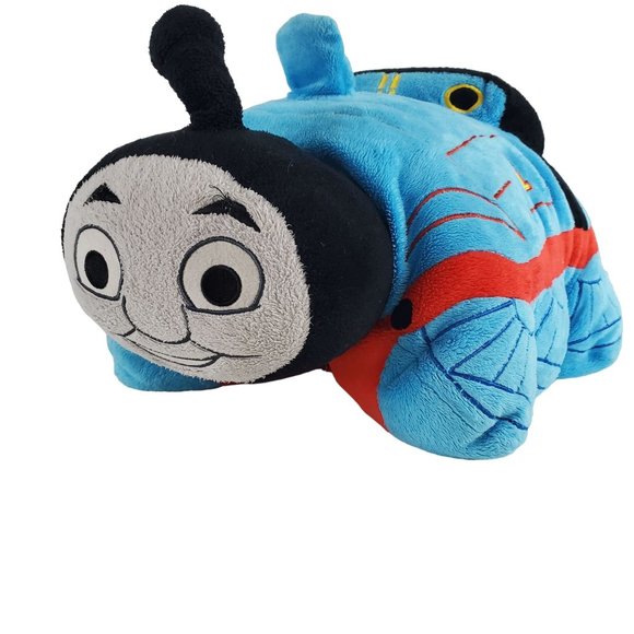 Thomas the Train Pillow Pets Large 17" full size Blue #1 tank engine 2011 No Tag - Picture 2 of 13